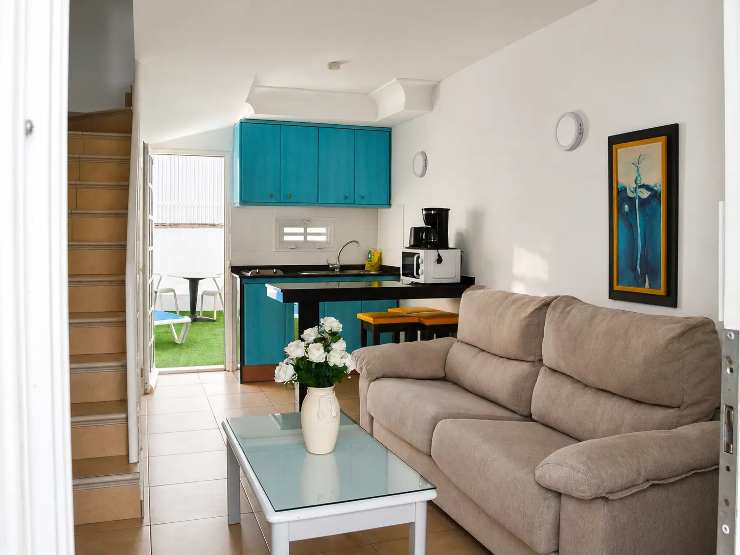 Salón del bungalow